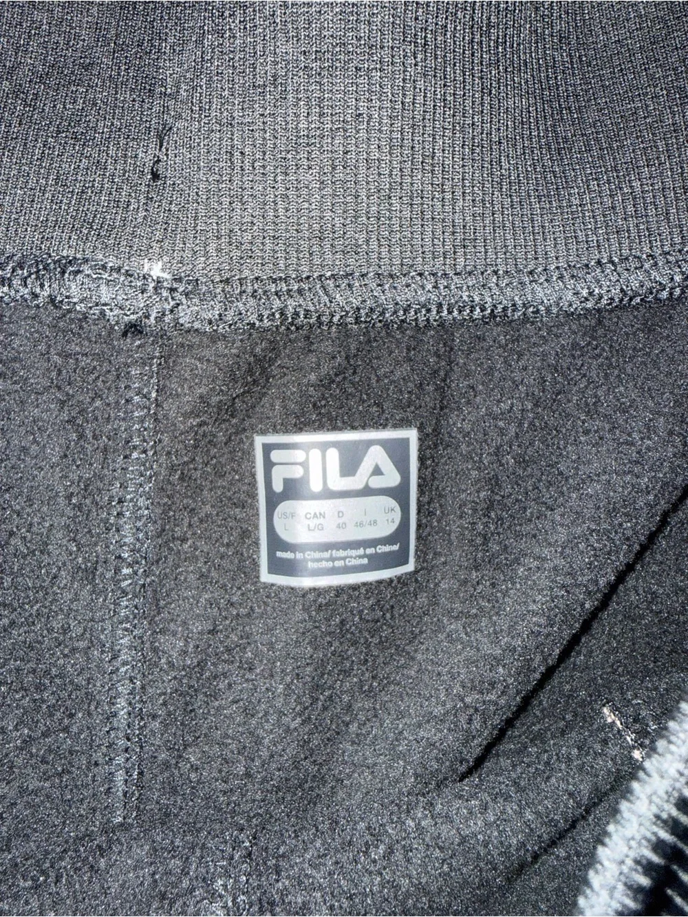 Fila Pink Hoodie with Black Jogger Shorts